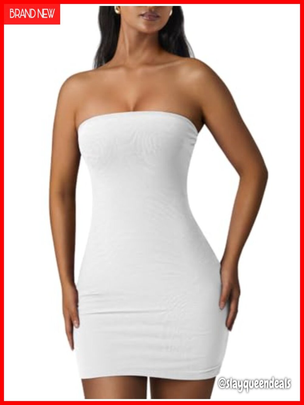 Sexy Strapless Bodycon Mini Dress Sleeveless Club Party Cocktail